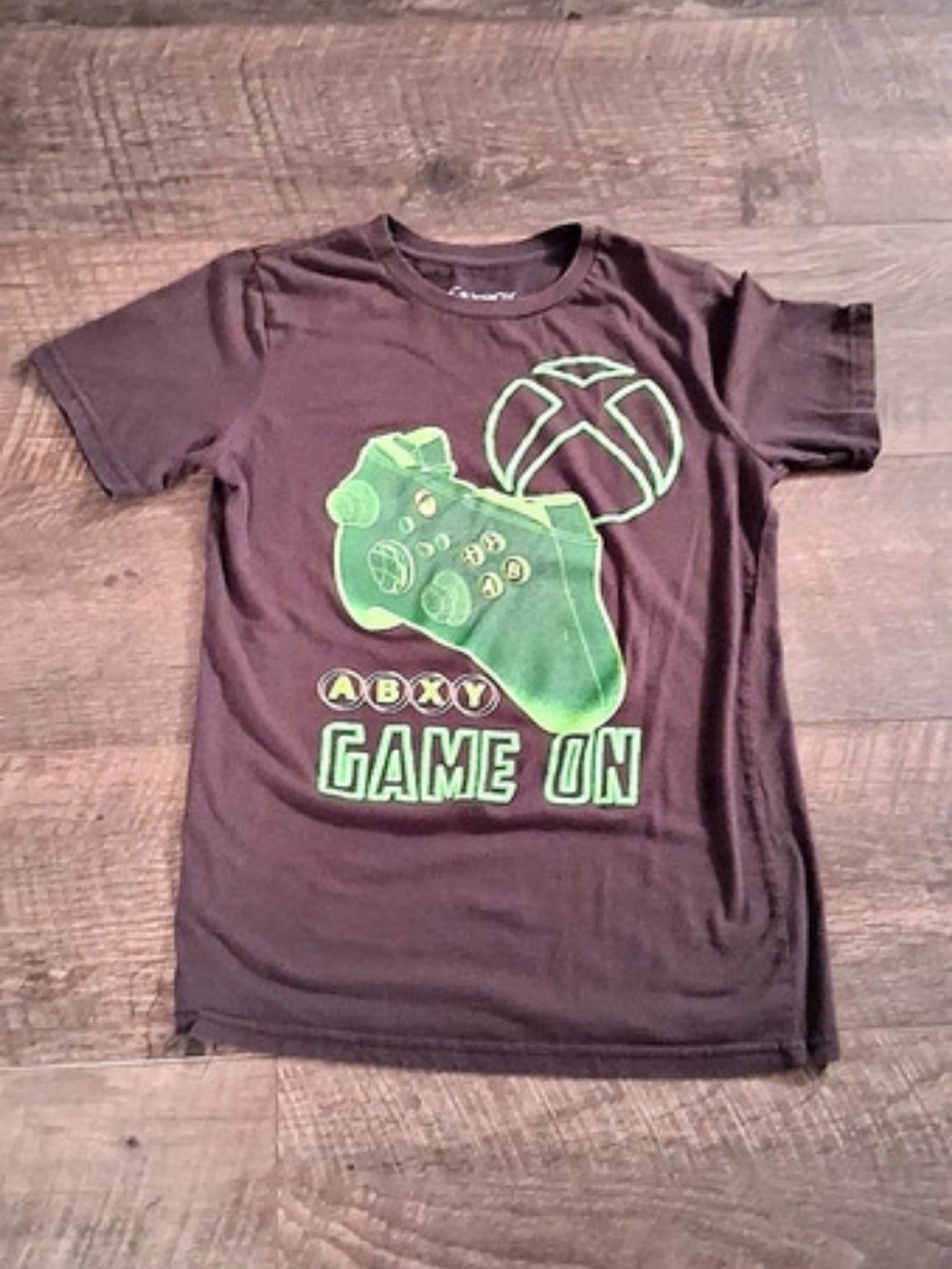 Xbox Game On Graphic T-Shirt Short Sleeve Tee